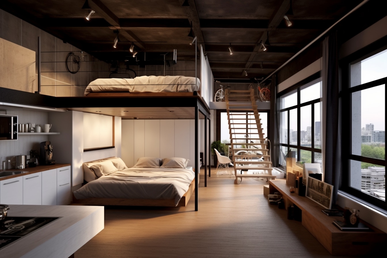 Optimisation d’Espace : Création d’un Petit Loft Parfaitement Aménagé
